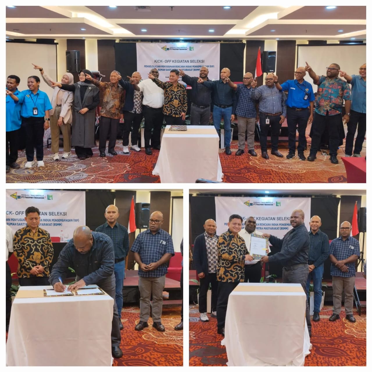PT. Ligar Mandiri Indonesia resmi memulai Kick Off bersama YPMAK sebagai mitra dalam proses seleksi pengelola RSMM.